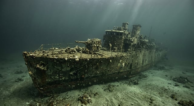Artistic impression of the HMCS Esquimalt