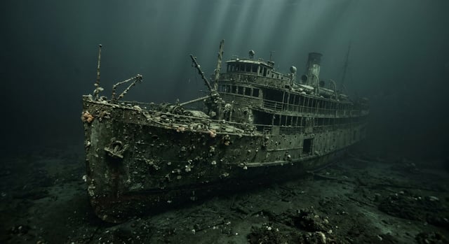 Artistic impression of the SS Princess Sophia