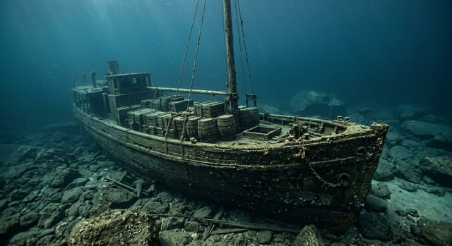 Artistic impression of the SS Jane Miller