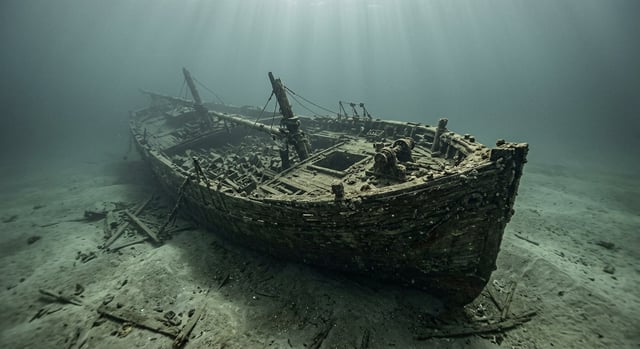 Artistic impression of the Arethusa