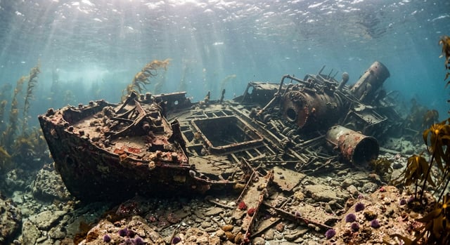 Artistic impression of the SS Cuba