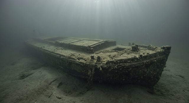 Artistic impression of the Johnson Barge No. 17