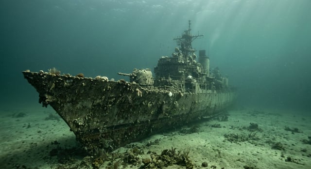 Artistic impression of the USS Arthur W. Radford