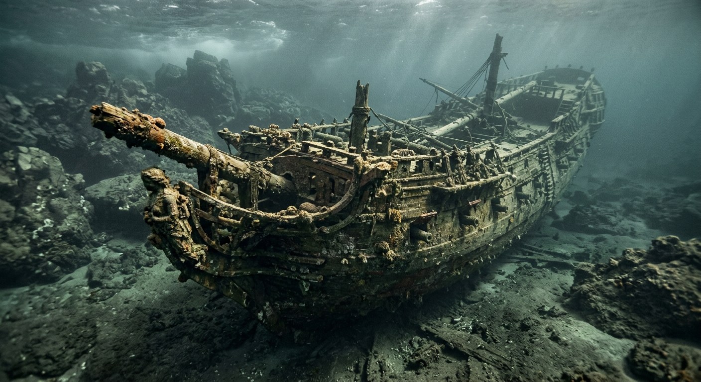 Artistic impression of the HMS Feversham