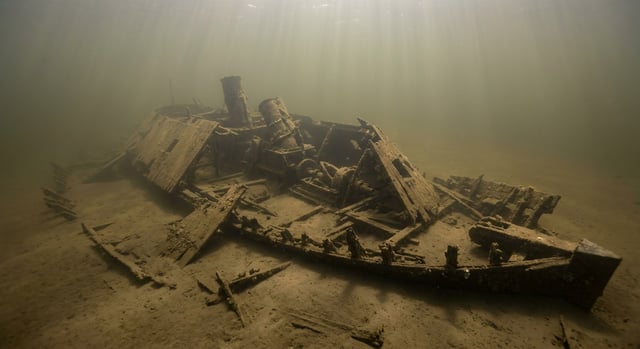 Artistic impression of the CSS Virginia