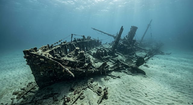 Artistic impression of the USS Huron