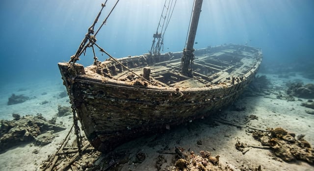 Artistic impression of the King Street Vessel