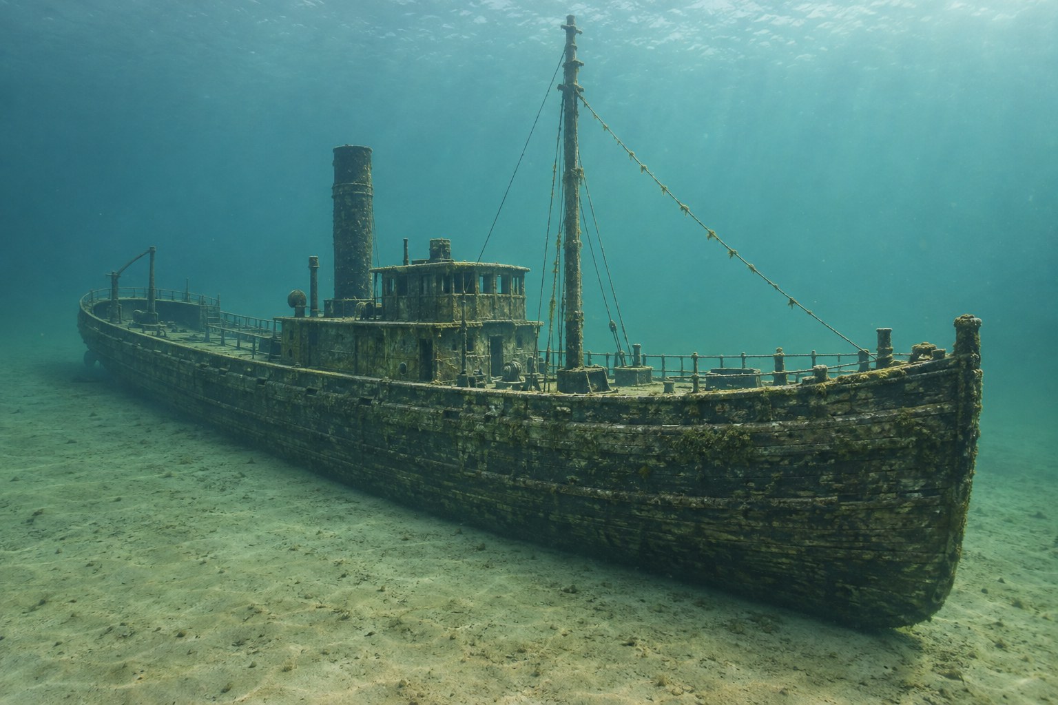 Artistic impression of the Alice E. Wilds