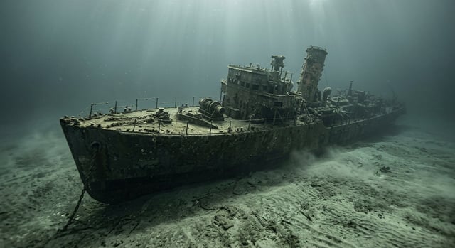 Artistic impression of the HMCS Clayoquot