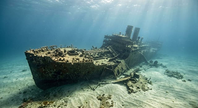 Artistic impression of the SS Australia