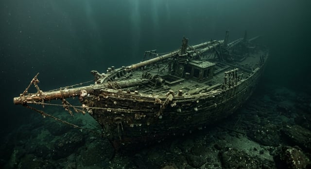 Artistic impression of the Alma A. E. Holmes