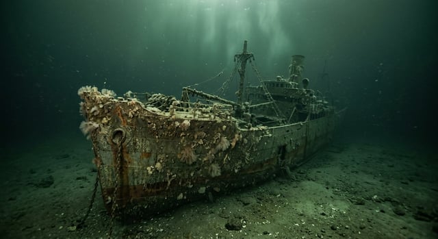 Artistic impression of the SS Nicoya