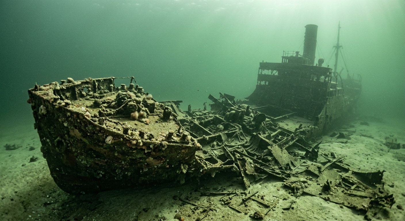 Artistic impression of the SS Sommerstad
