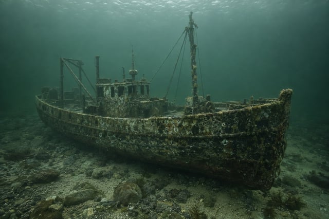 Artistic impression of the Mary E. O'Hara