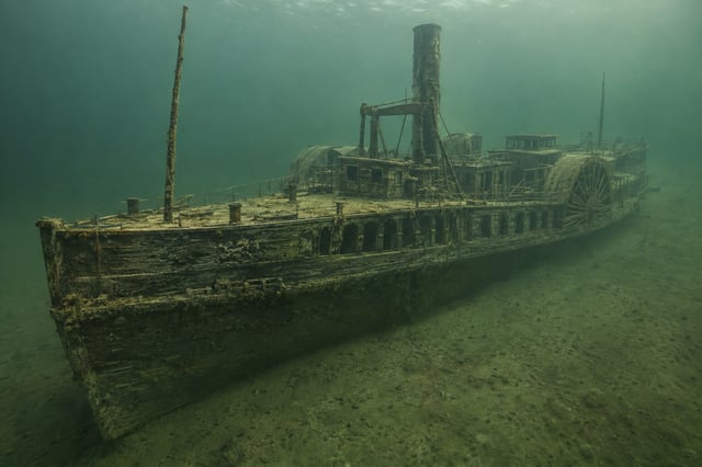 Artistic impression of the Erie
