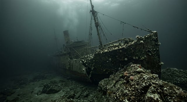 Artistic impression of the SS Yukon
