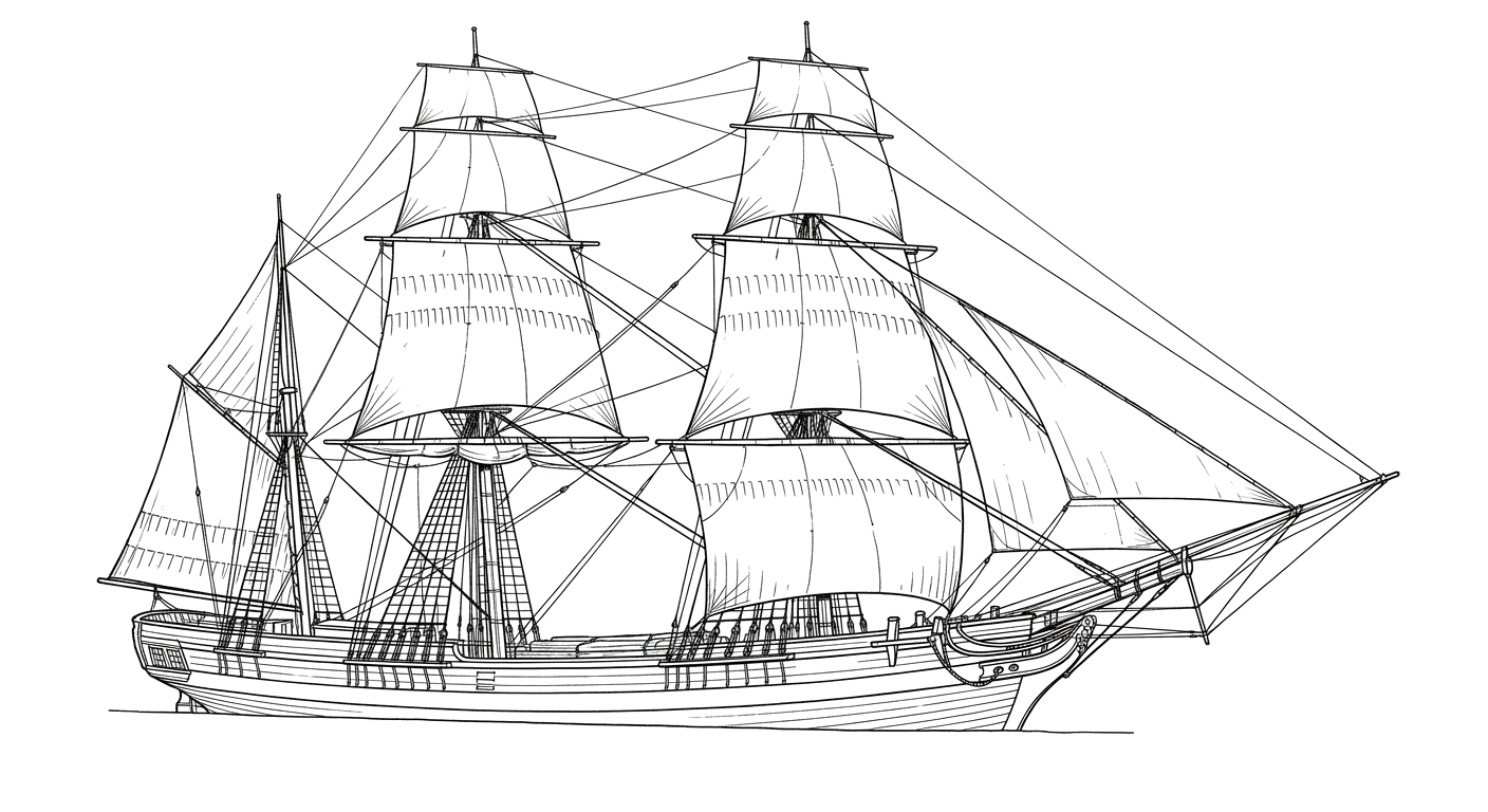 Engraved line drawing of the Granicus