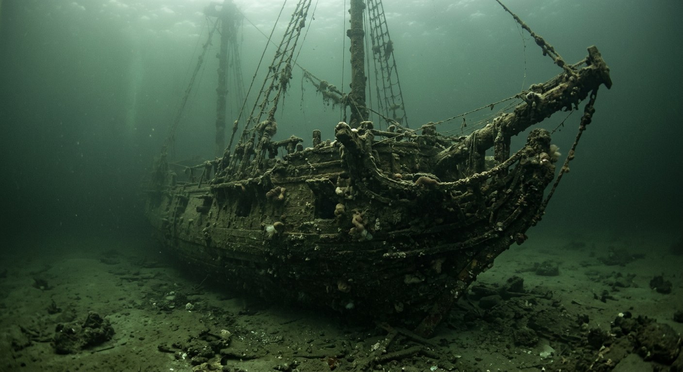 Artistic impression of the HMS Merlin