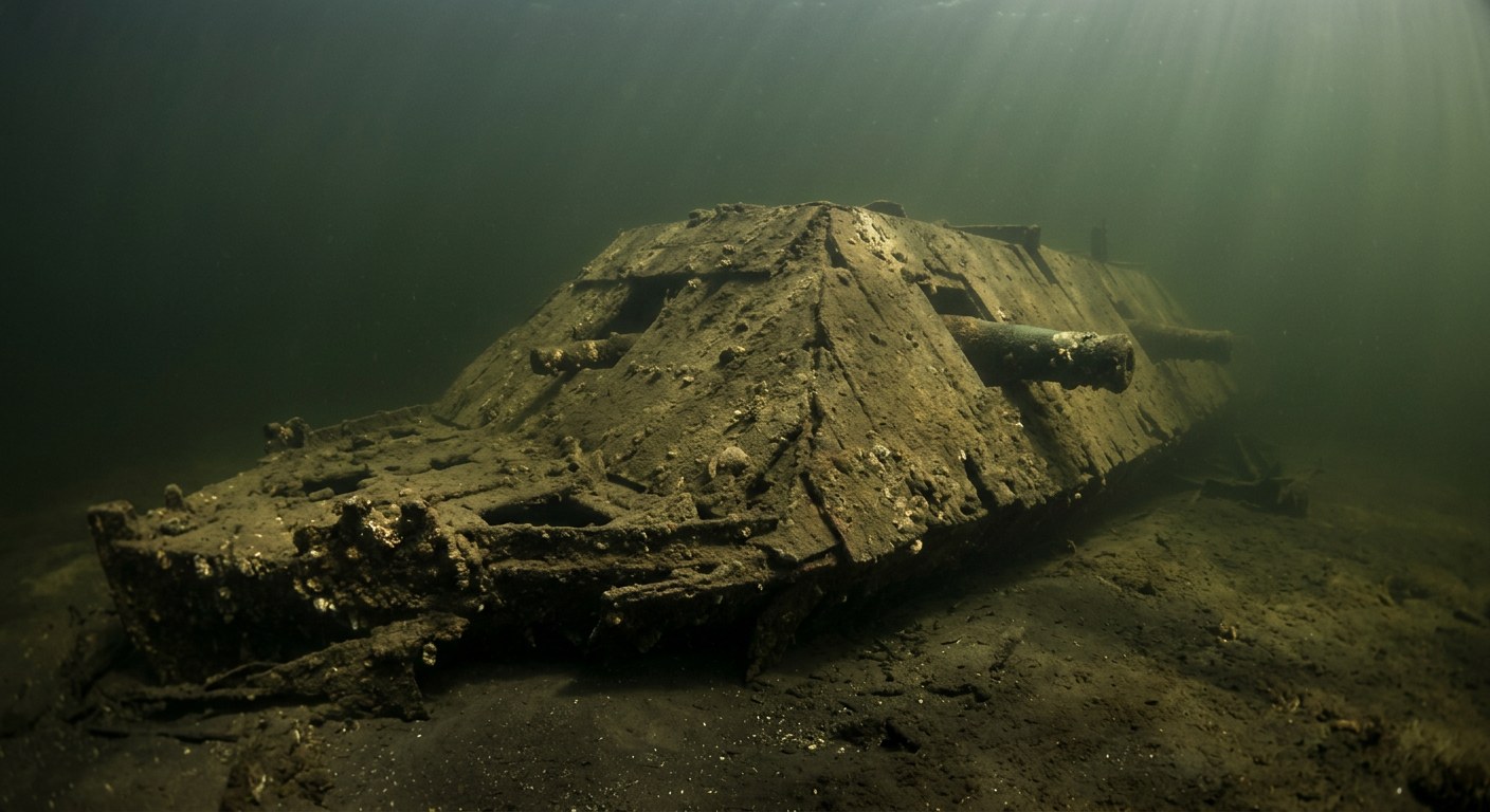 Artistic impression of the CSS Georgia
