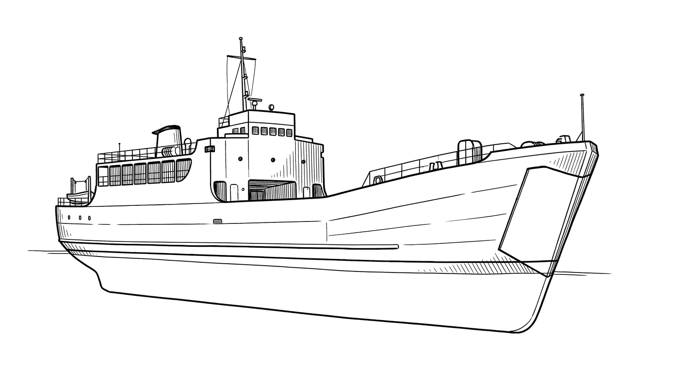 Engraved line drawing of the Salvatierra