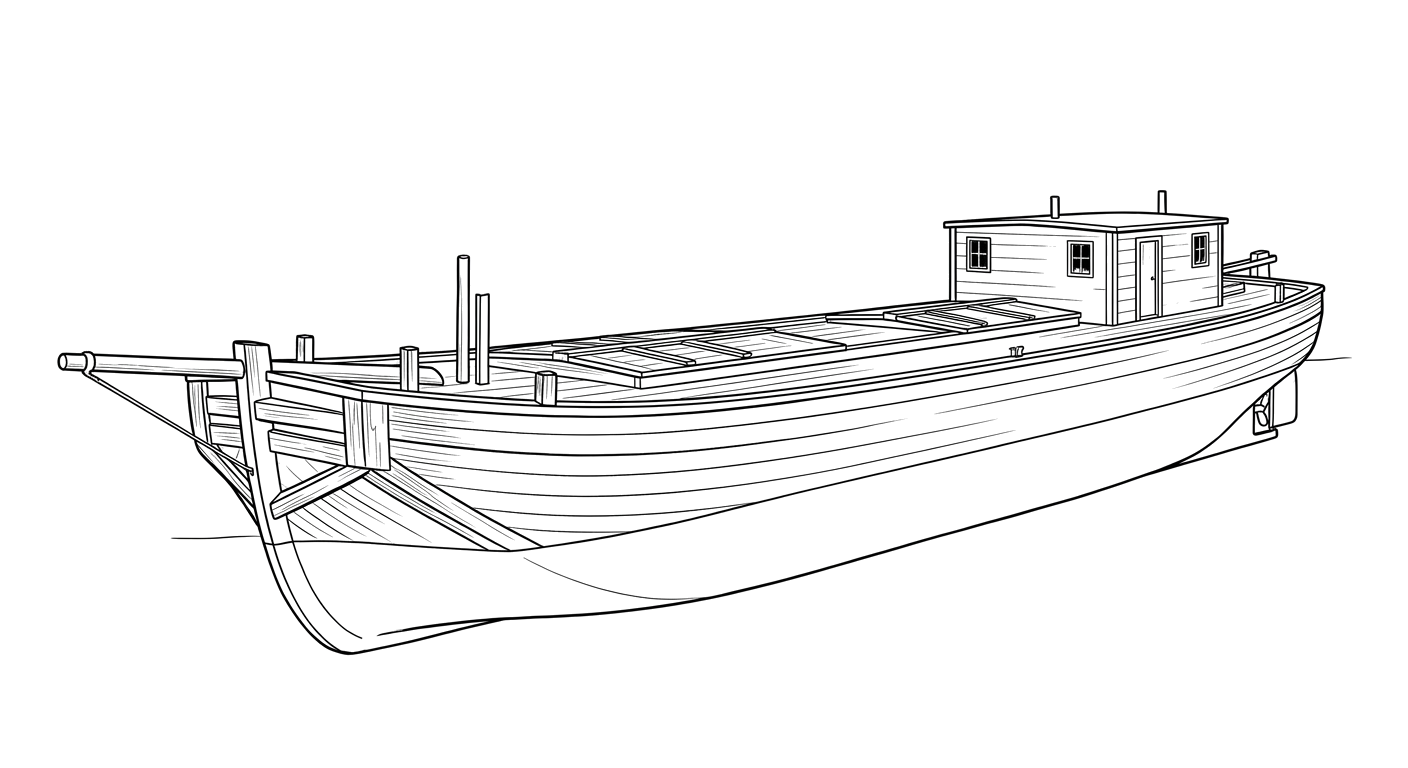 Engraved line drawing of the J. R. Coleman