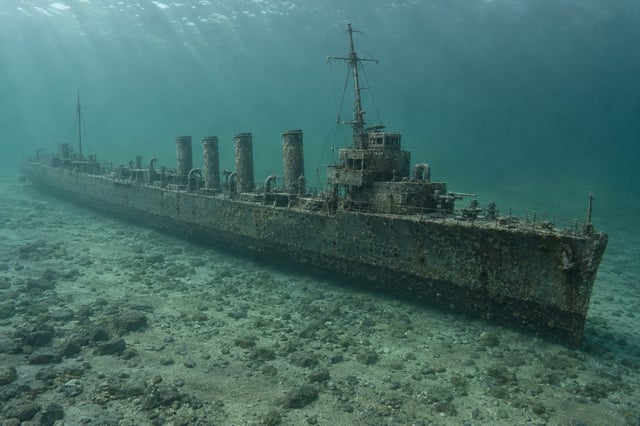 Artistic impression of the HMCS St. Francis