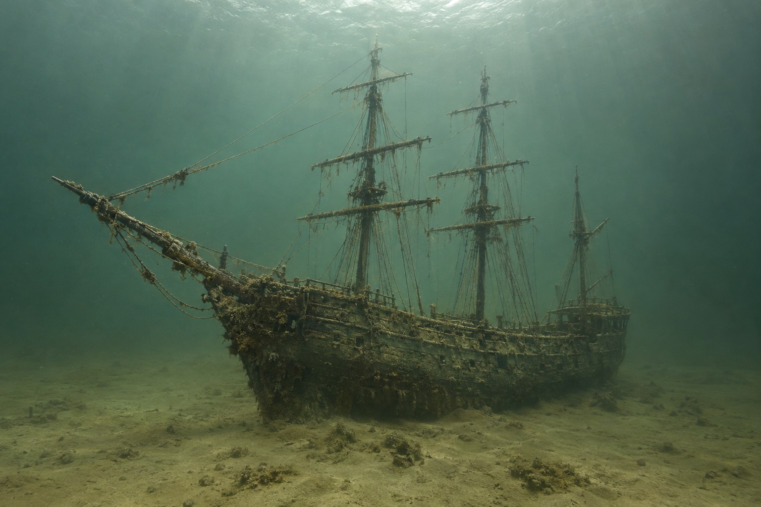 Artistic impression of the Amazon