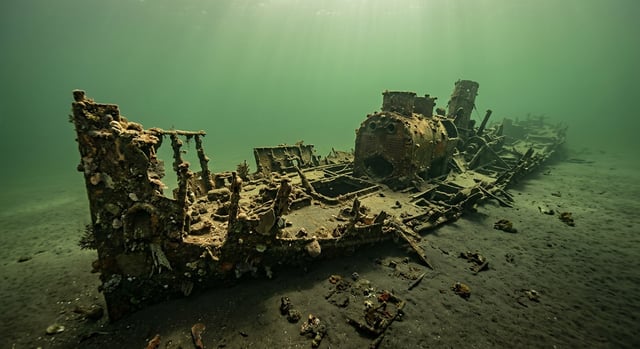 Artistic impression of the SS Nicaragua