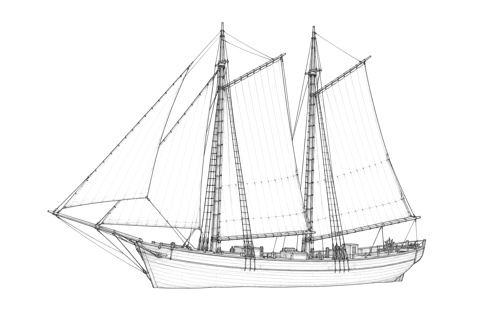 Engraved line drawing of the Free Democrat