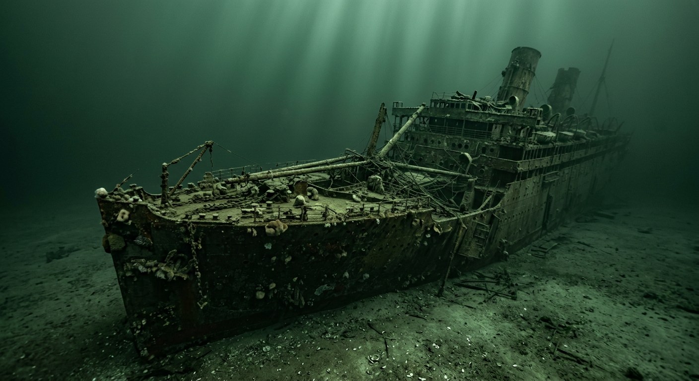 Artistic impression of the RMS Republic