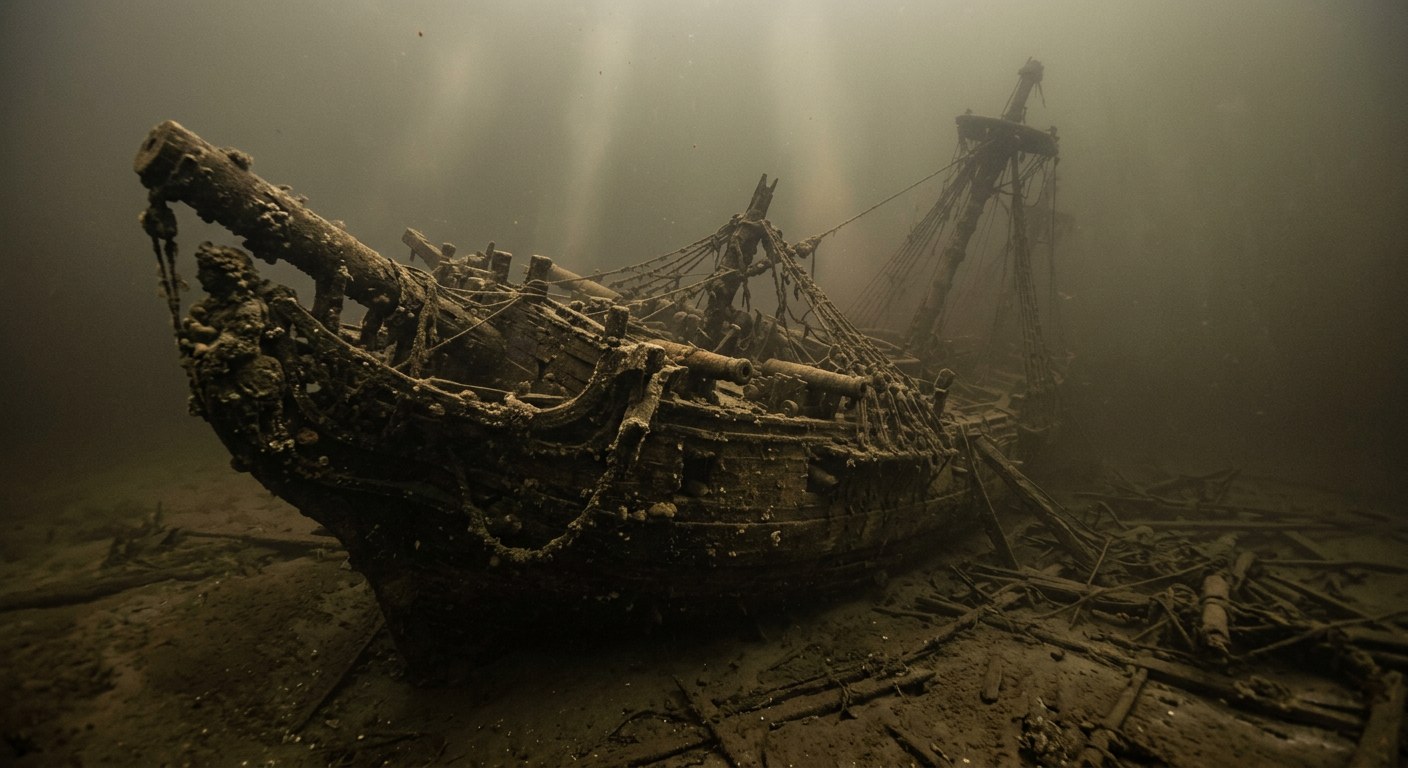 Artistic impression of the HMS Fowey