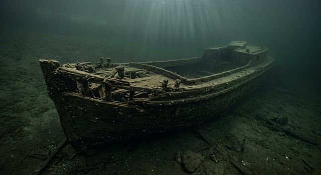 Artistic impression of the Hammondsport Canal Boat