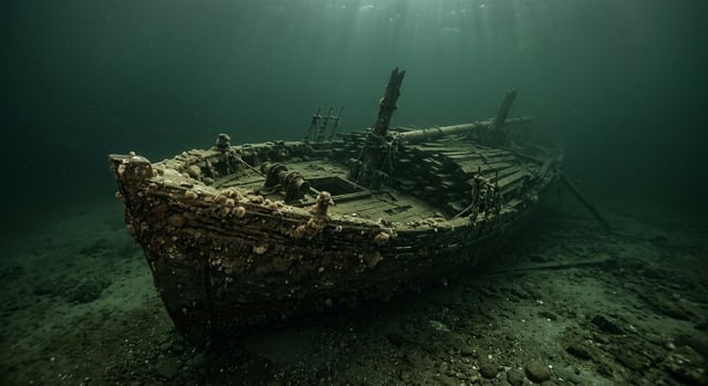 Artistic impression of the Gracie M. Parker