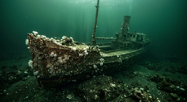 Artistic impression of the SS Capilano