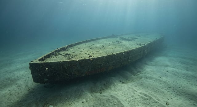 Artistic impression of the USS Monitor