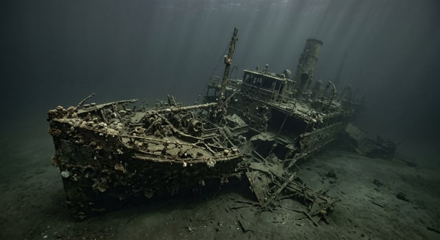 Artistic impression of the SS Princess Anne