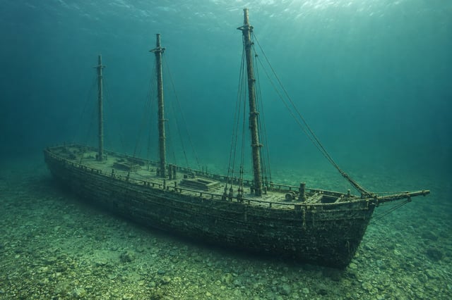Artistic impression of the Newell A. Eddy