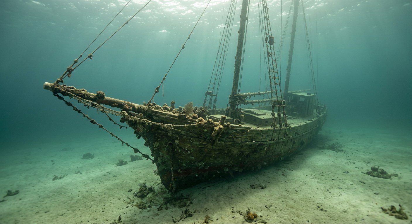 Artistic impression of the I'm Alone