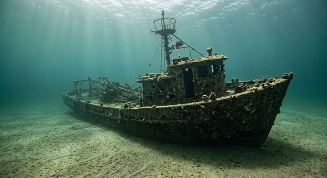 Artistic impression of the F/V Mermentau
