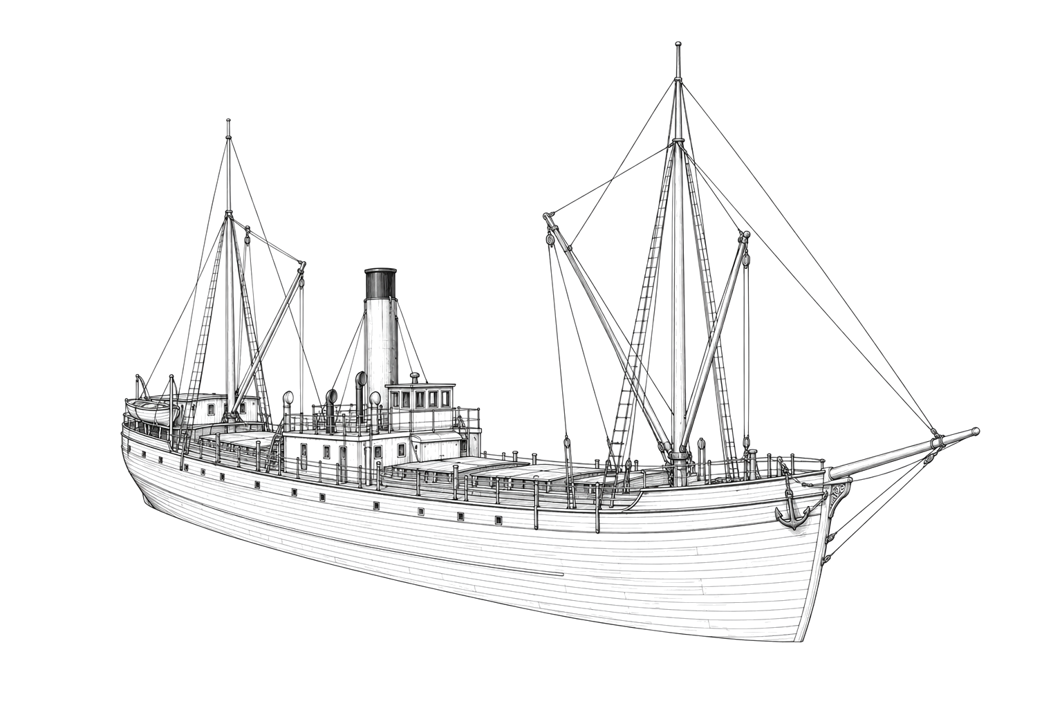 Engraved line drawing of the City of Concord