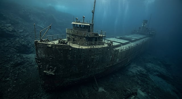 Artistic impression of the SS Emperor