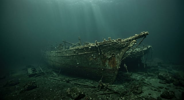 Artistic impression of the Louise B. Crary
