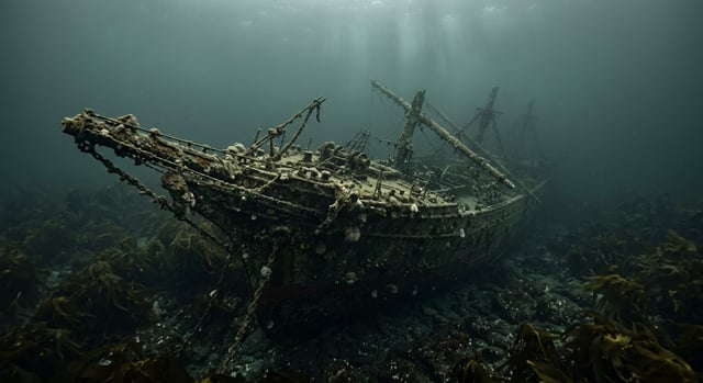 Artistic impression of the Star of Falkland