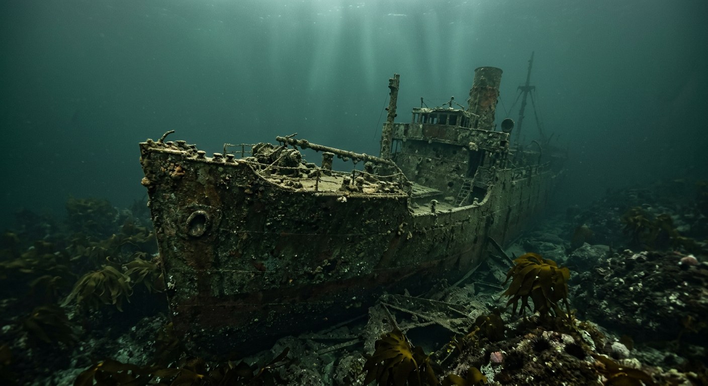 Artistic impression of the SS Munleon