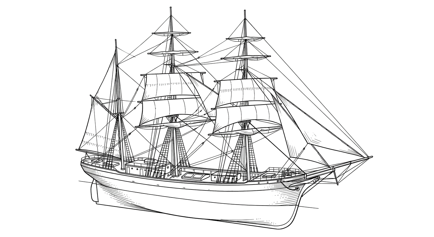 Engraved line drawing of the Lupatia