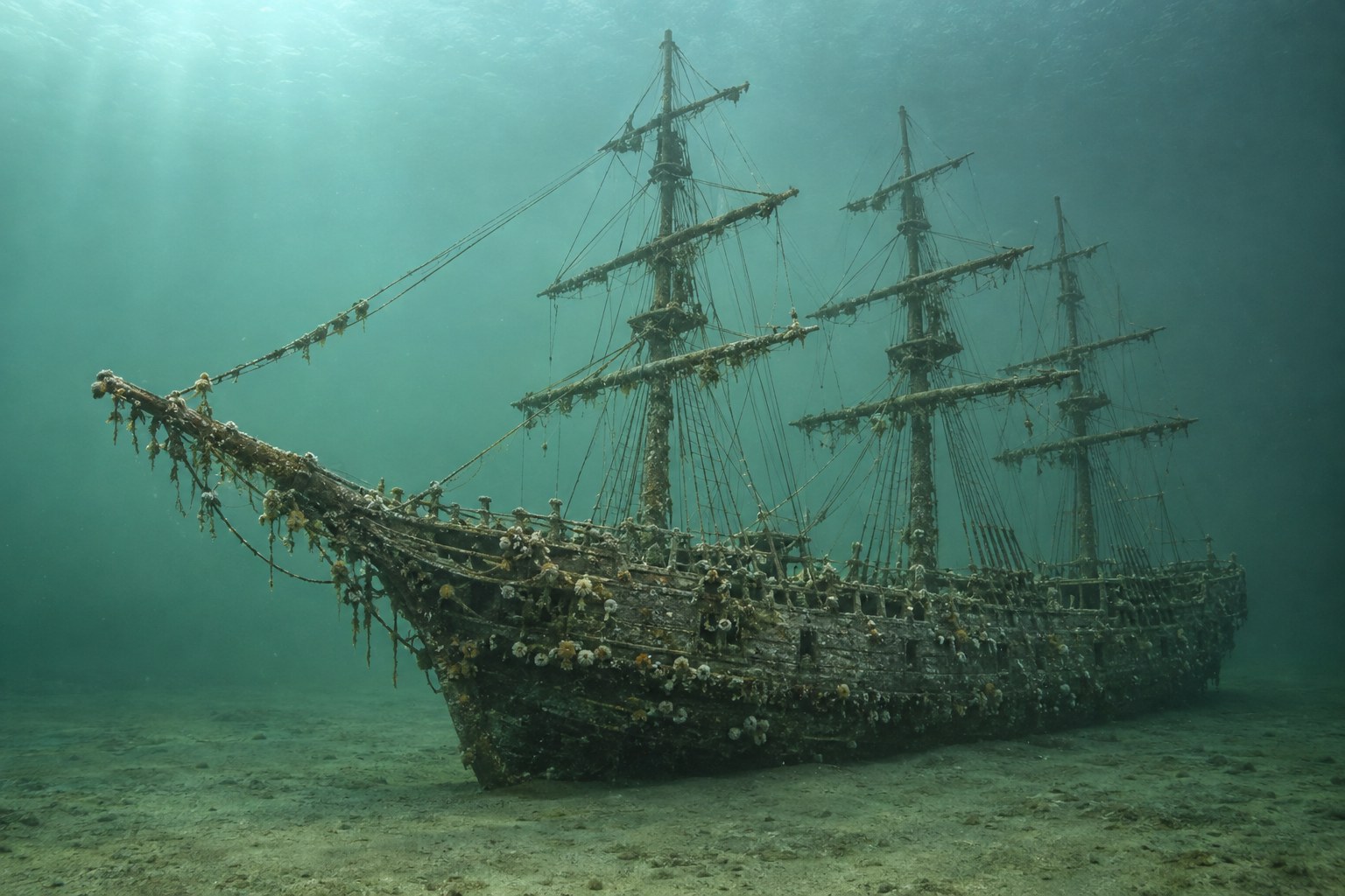 Artistic impression of the Powhatan