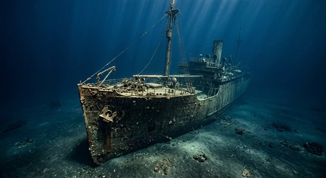 Artistic impression of the USS Kailua