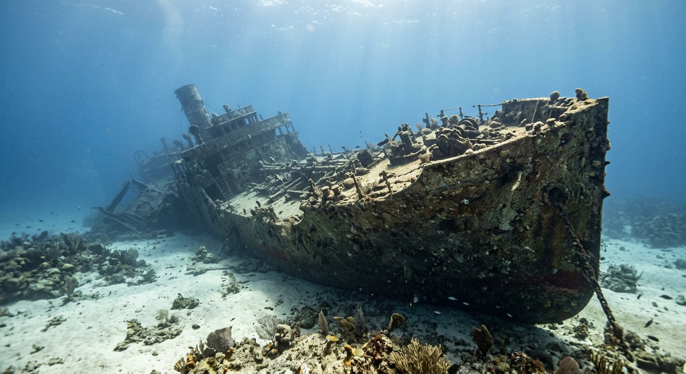 Artistic impression of the SS Republic