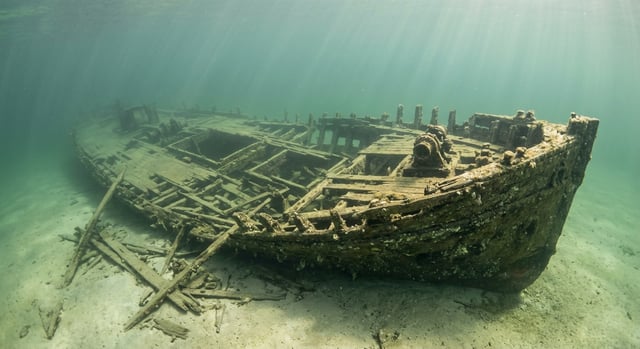 Artistic impression of the SS Australasia