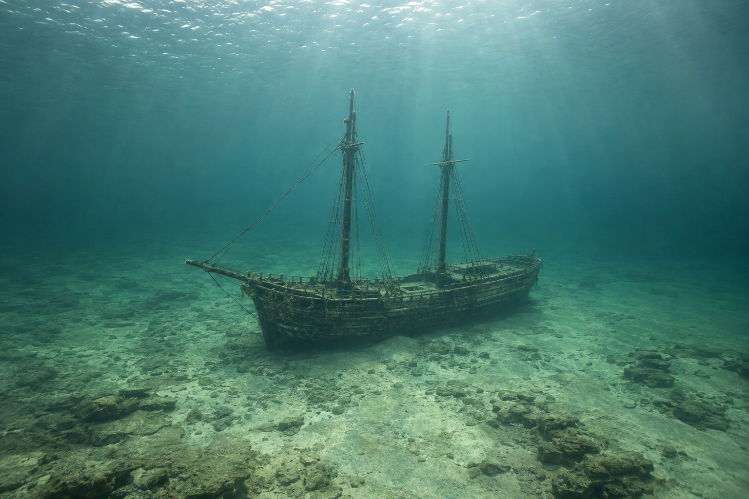 Artistic impression of the Belle
